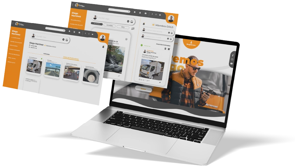 Mockups de diseño web a medida